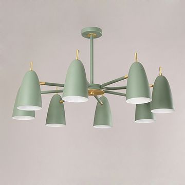 Цветные люстры для интерьера в скандинавском стиле PINNACLE