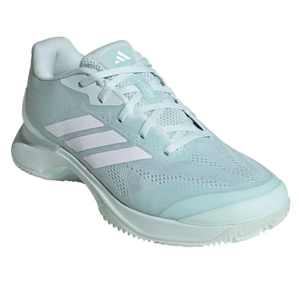 Женские Кроссовки теннисные Adidas Avacourt 3 Clay - halo mint/cloud white/cloud white