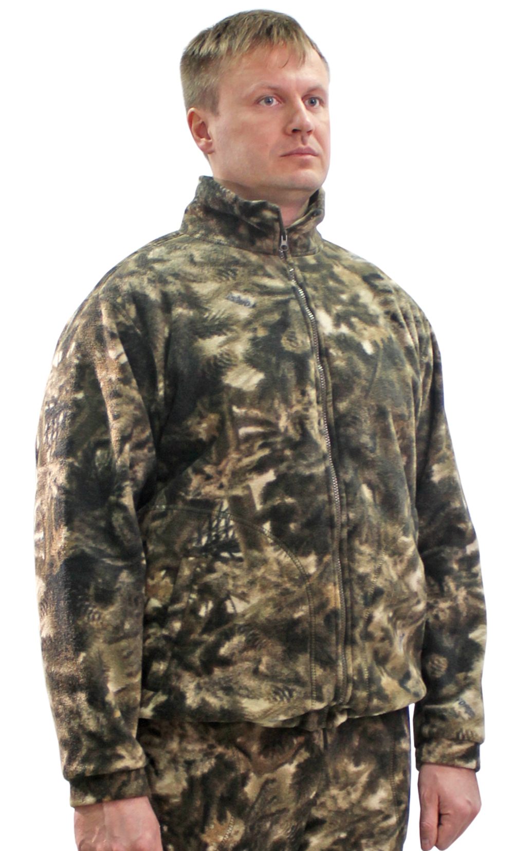 Толстовка флис NEW цв. Лес