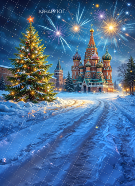 Фотофон "Красная площадь" арт. ФФ907-53