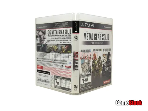 PS3 Metal Gear Solid HD Collection (Б/У, Английская версия, BLUS-30847)