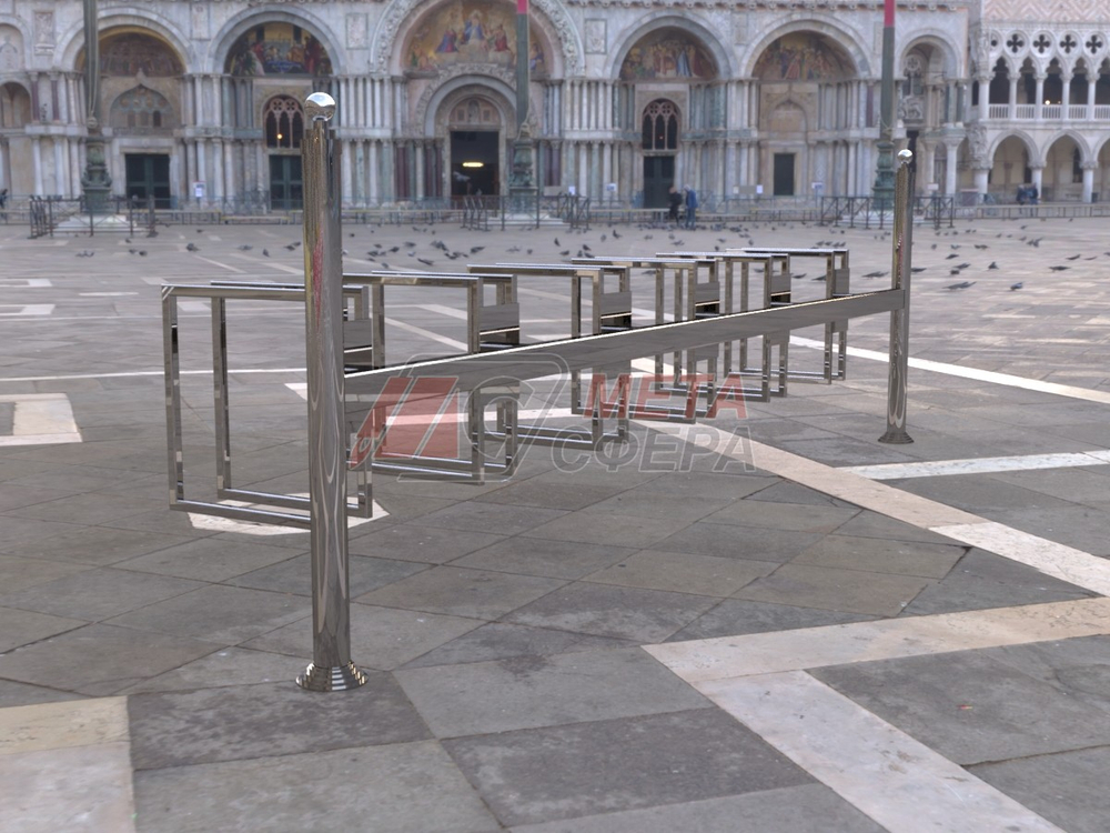 Велопарковка Слот 6 мест