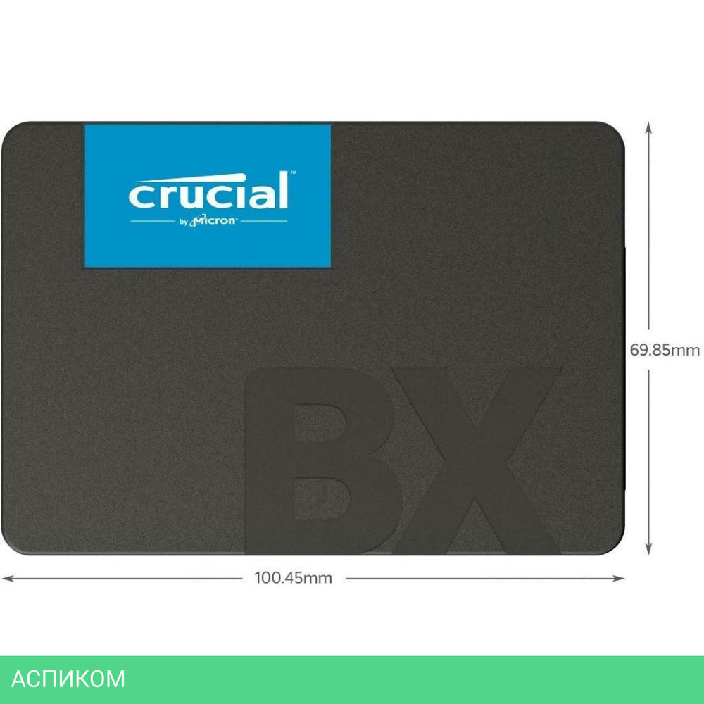 SSD диск Crucial CT1000BX500SSD1