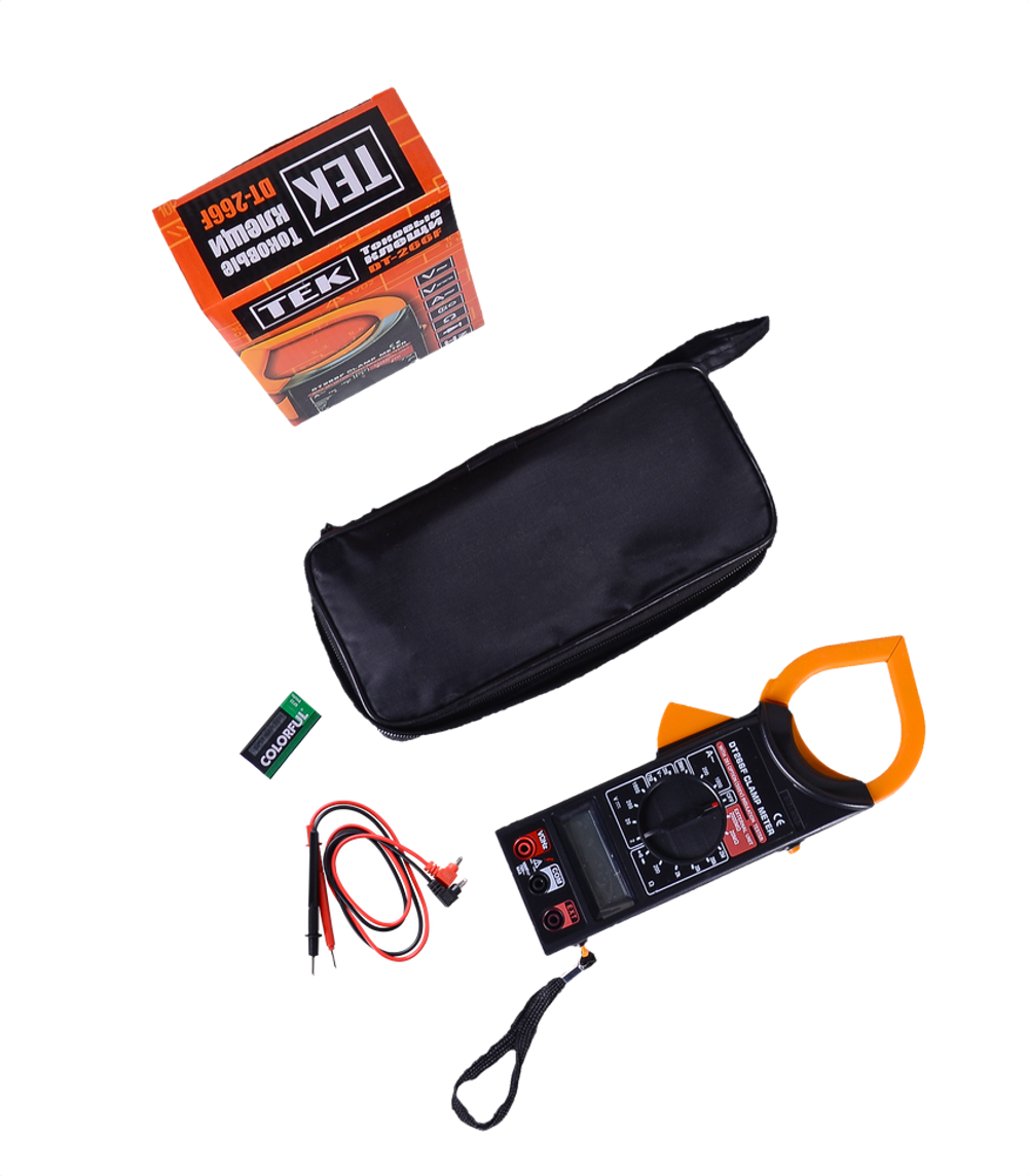 Токоизмерительные клещи DT266F (+измерение частоты)