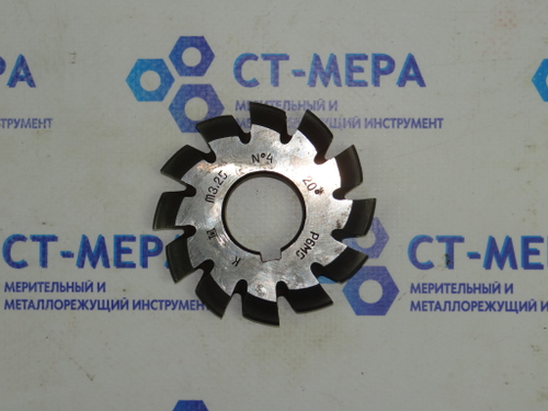 Фреза модульная М3.25 №4 (Р6М5) z=12