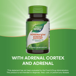 Nature's Way, ADRENergize, для здоровья надпочечников, 50 веганских капсул