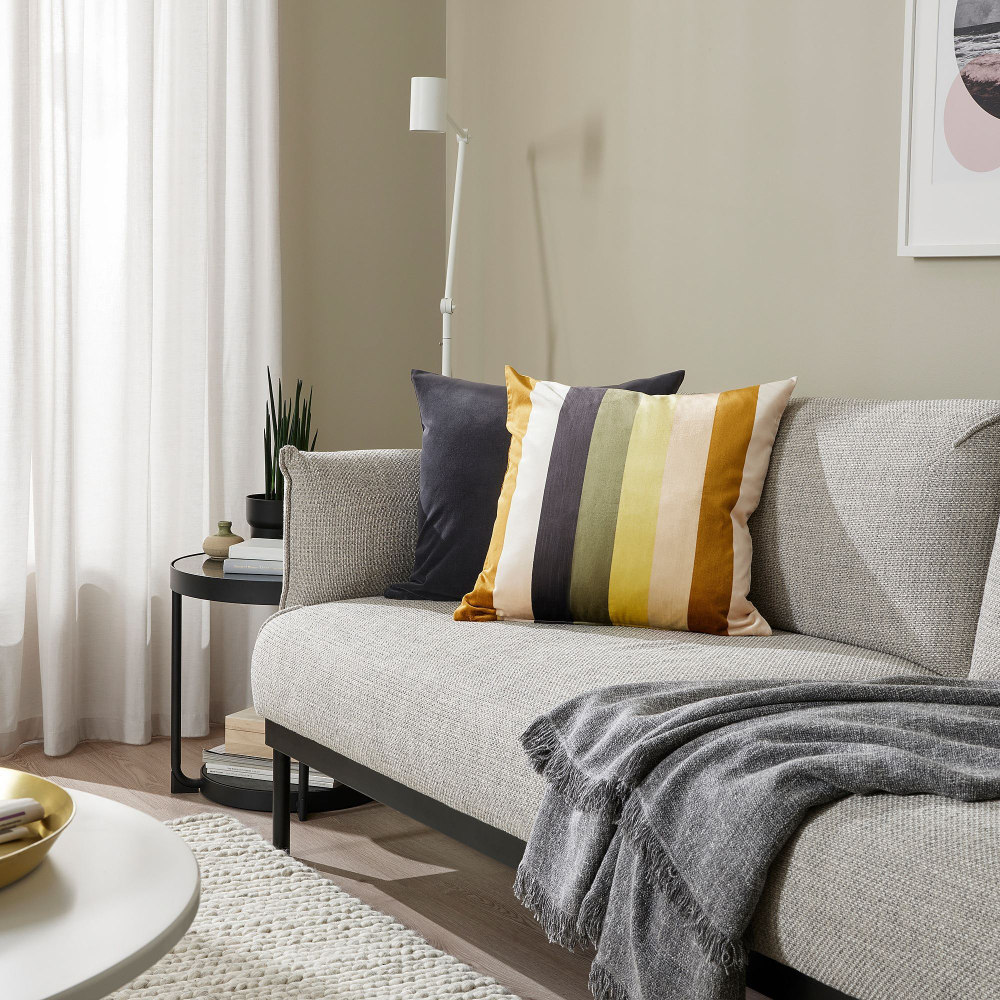 Чехол на подушку IKEA VATTENVAN, Разноцветный, 50x50 см