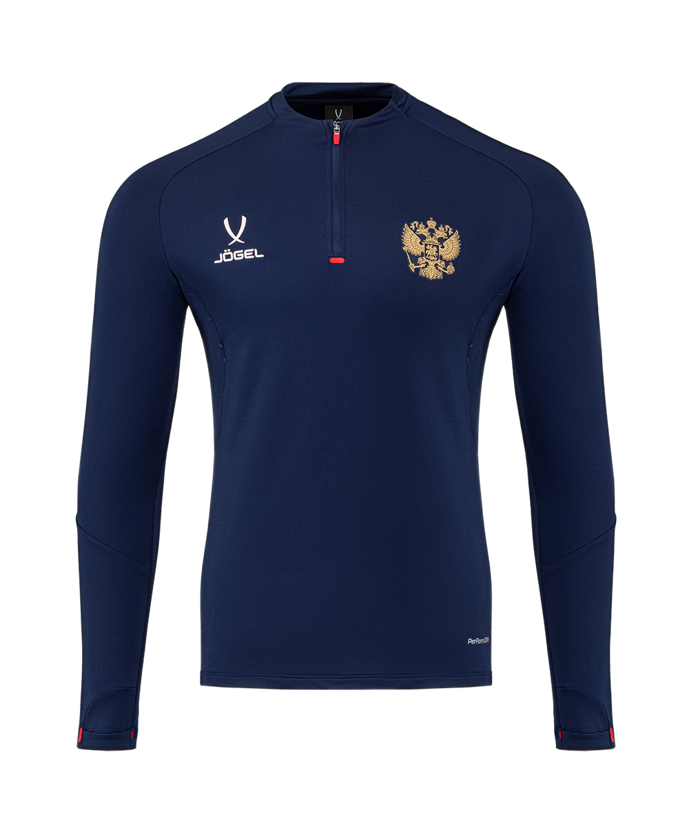 Джемпер тренировочный NATIONAL PerFormDRY Training Zip Top, темно-синий