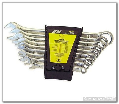 КГК   6 набор (8,10,12,13,14,17мм) пласт. холд. 981406