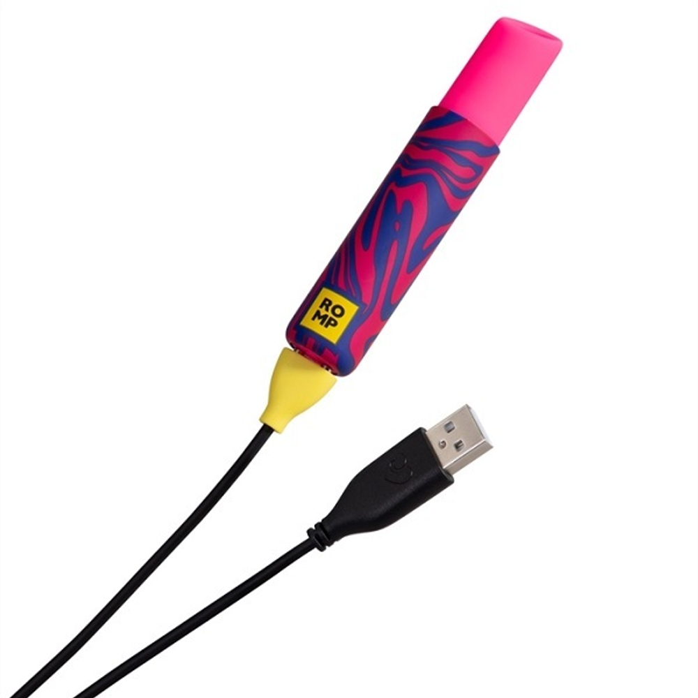 Бесконтактный клиторальный стимулятор 10,5см Romp Lipstick RPLP1SGG