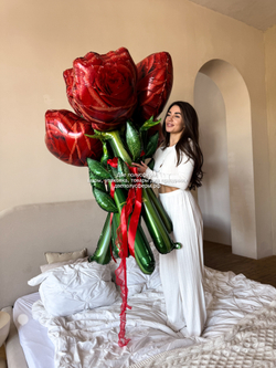 Букет фольгированных роз