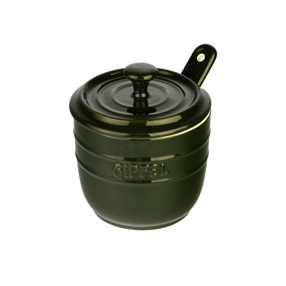 Сахарница с ложкой керамическая Gipfel Majolica 3916 0,25 л