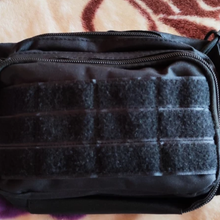 Тактическая военная сумка поясная через плечо Черный