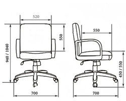 Кресло для руководителя BARBARA B