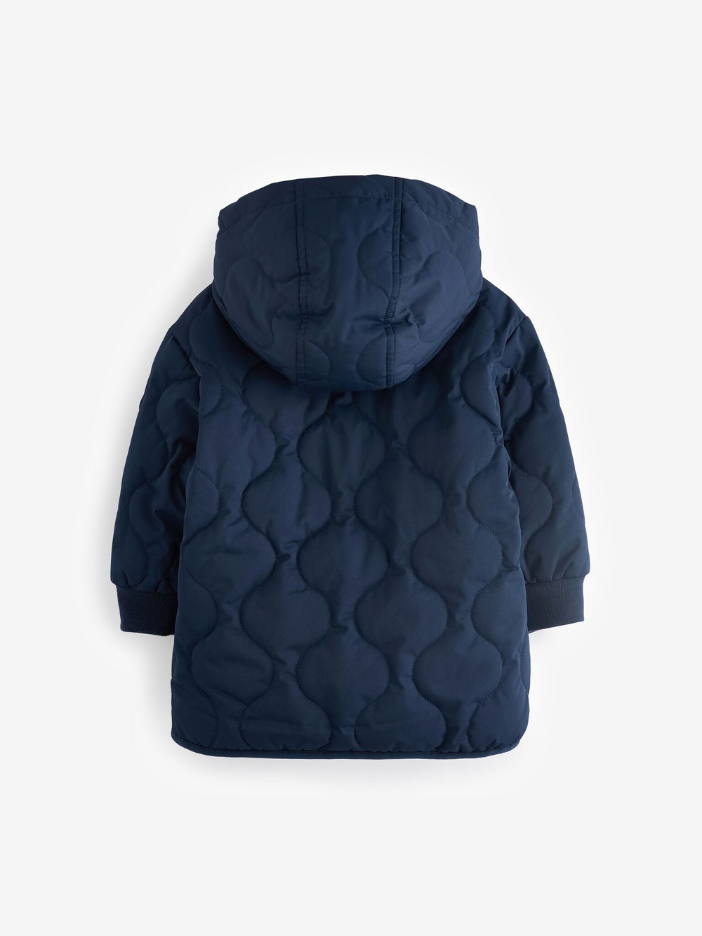 Куртка стеганая с флисовой подкладкой Next Q56-471, Темно-синий