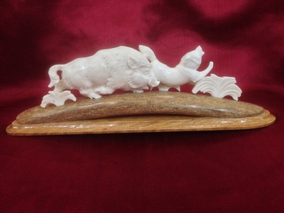 Волк и кабан