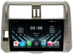 Магнитола для Toyota Land Cruiser Prado 150 2009-2013 (рамка бронза) - FarCar DX065M монитор 9" IPS на Android 13, 4+64Гб, CarPlay