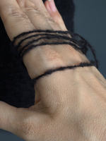 Пряжа Filati Biagioli Modesto DAFFY (65% меринос,28% кашемир, 7% па) 480м/100 м, черный