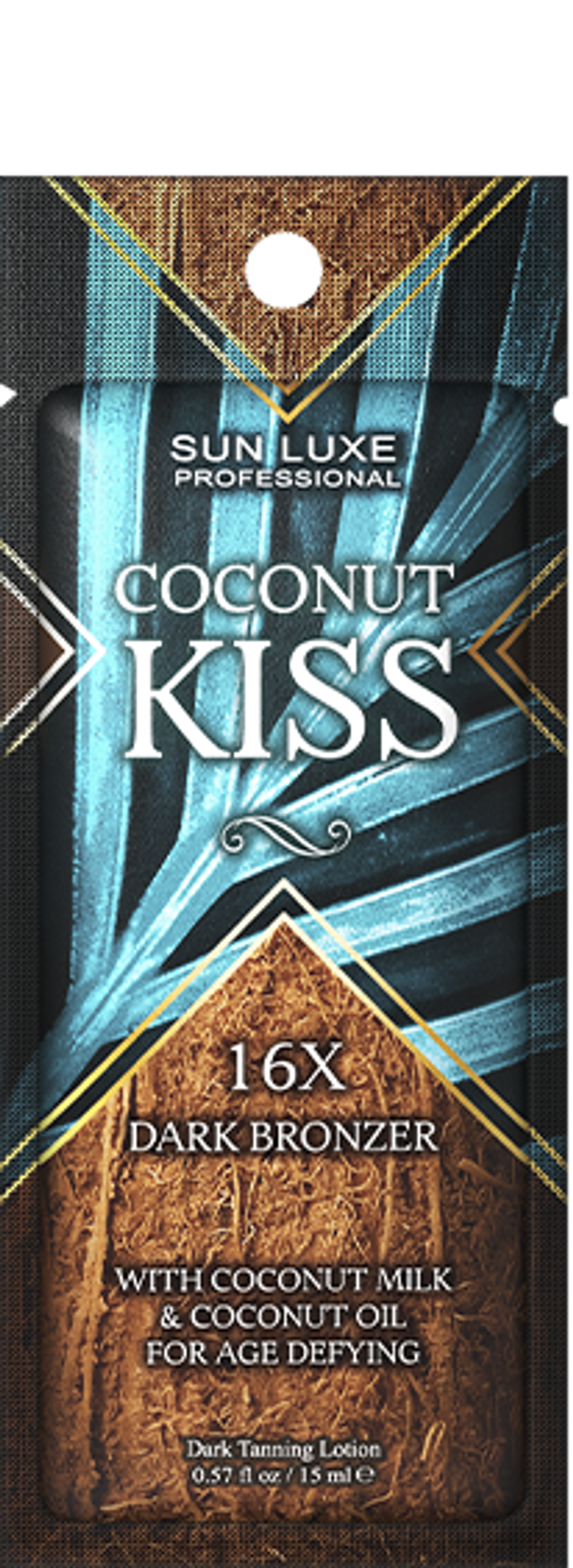 Крем д/загара Coconut Kiss саше 15мл(лицо/тело д/вс т.кожи)