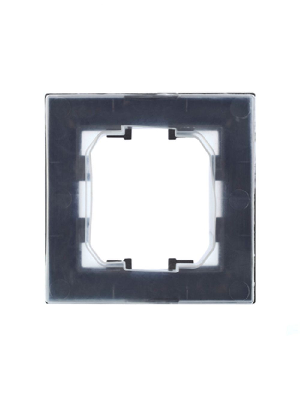 BRITE Рамка 1-местная IP44 РУ-1-БрС-44 сталь IEK