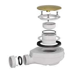 Сифон для поддонов RGW S-18G