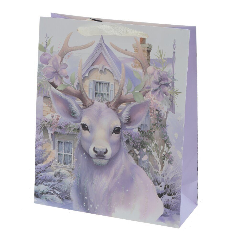 GAEM Пакет подарочный (бумага 210г/м2, блок микс 12шт), L26 W10 H32 см, 4в.