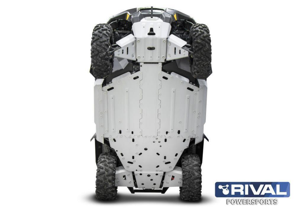 Защита днища алюминиевая Rival для BRP Defender Traxter