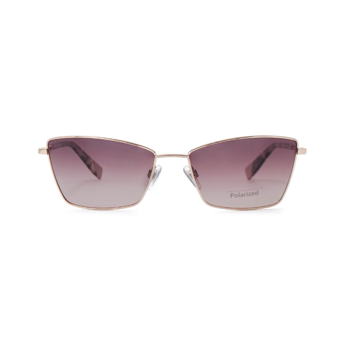 Солнцезащитные очки Megapolis 249 Brown бабочка золотые