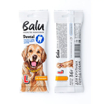 Лакомство жевательное BALU Dental для собак крупных пород,размер L, 36 г.(12 шт)