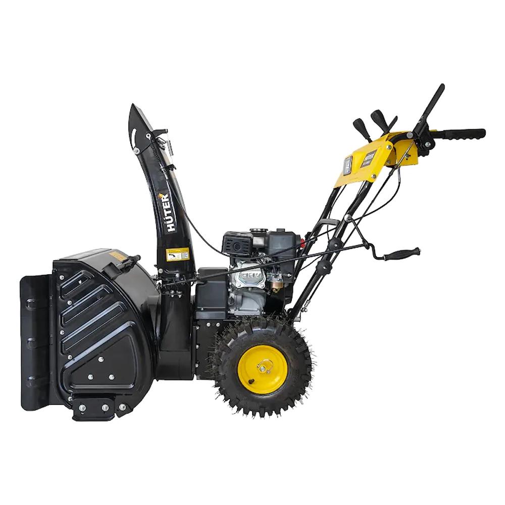 HUTER SGC 4100LX бензиновый снегоуборщик 7 л.с, ковш 68 см, выброс 15 м, 6 вперед/2 назад 70/7/26
