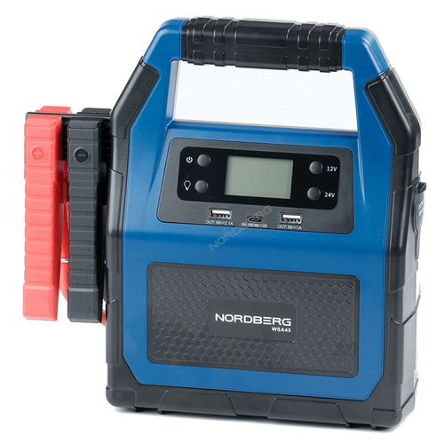 NORDBERG (WSA45) Устройство пусковое портативное 5/12/24V, емкость 45 Aч
