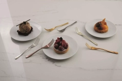Sambonet - Набор из 6 вилок Taste PVD Gold / артикул   52553GA5  / GTIN 8014808166716