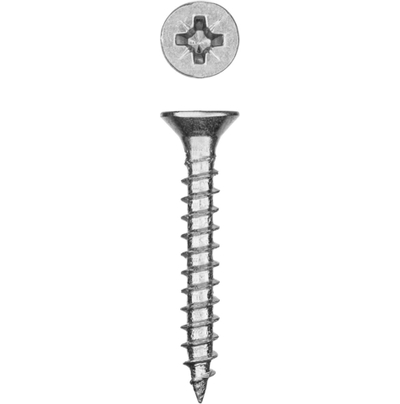 ЗУБР СУ-Б 30 x 5.0 мм, белый цинк, универсальный саморез, 6000 шт (300370-50-030)