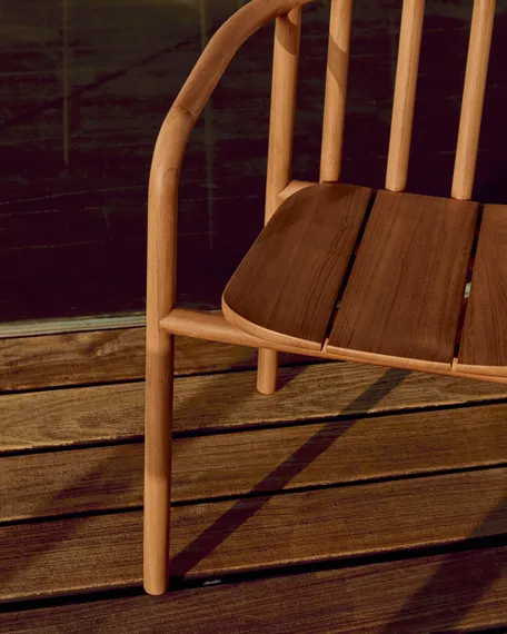 Стул Turqueta из массива тика