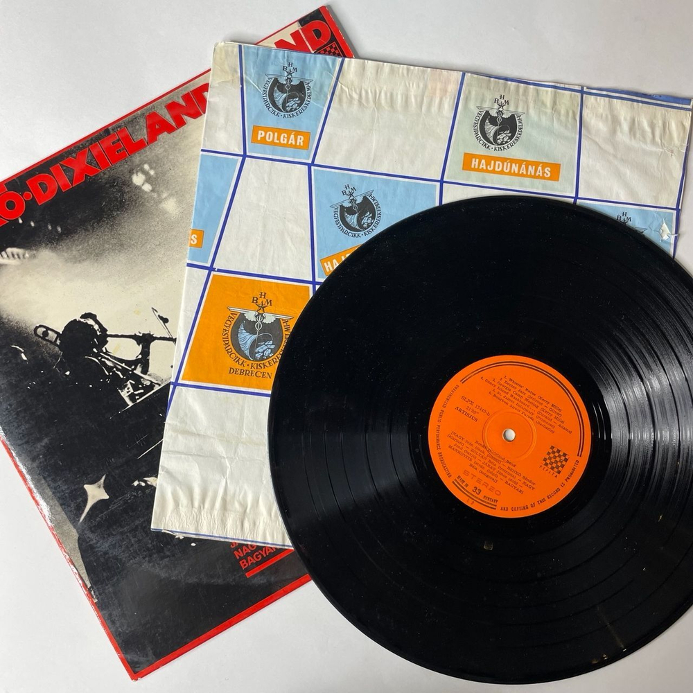 Винтажная виниловая пластинка Benko Dixieland Band (Венгрия 1972)