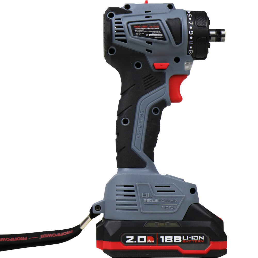 Дрель аккумуляторная PROFIPOWER MKBL-18BM   E0250