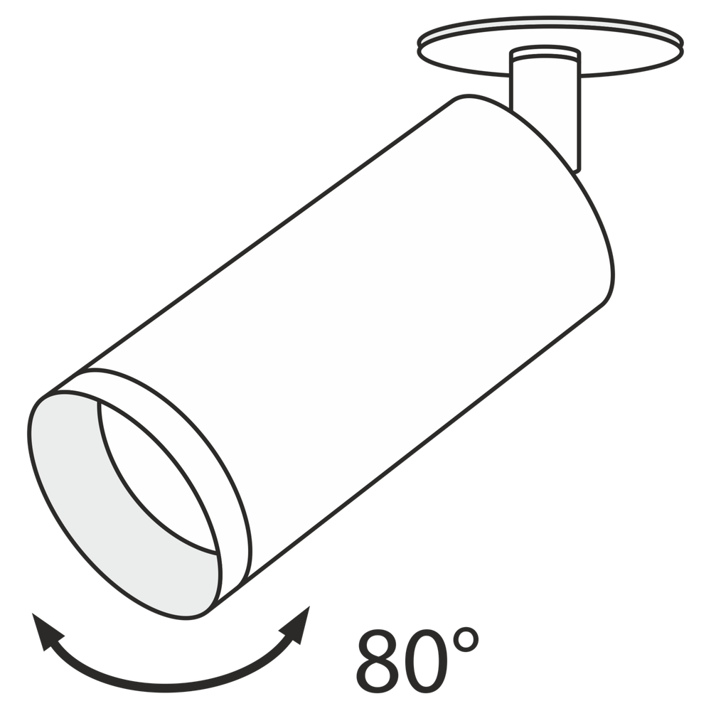 Встраиваемый светильник Technical C018CL-01W
