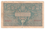 Poland, 10 Marks, 1919, VF