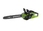 Пила аккумуляторная 40V Greenworks GD40CS18K4 б/щ 40см 1хАКБ 4Ач и ЗУ