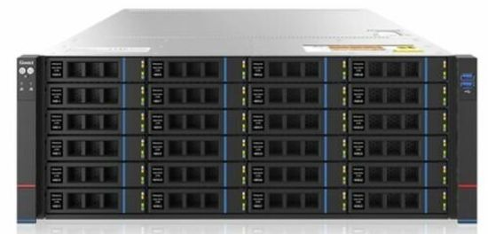 Серверная платформа 4U Gooxi SR401-D24RE-G2 (2*SP5, 24*DDR5 (4800), 24*2.5"/3.5" SAS/SATA HS, 2*M.2, 6*PCIe, 2*1G. 2*800W, 2*USB 3.2, VGA)