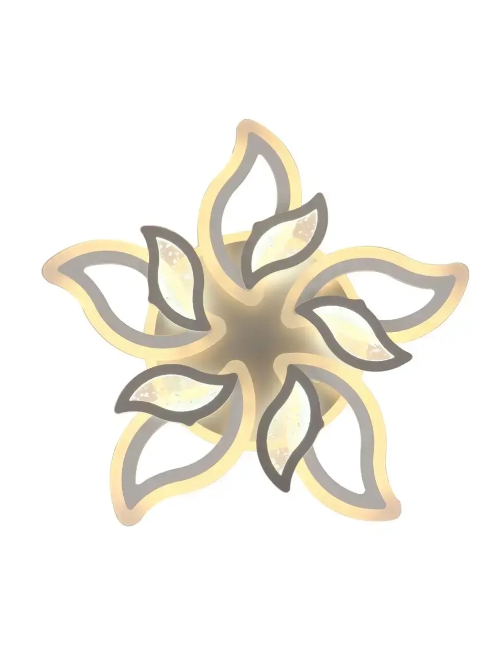 Люстра потолочная MIRABELLE LED*148W /белый, серебро