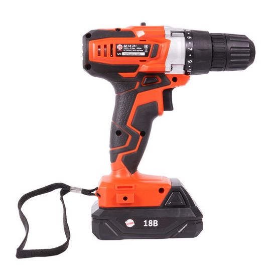 Аккумуляторный шуруповерт "КАЛИБР" ДА-18-2А+