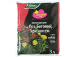 Грунт 3л Цветочный рай. Роза, Бегония, Хризантема. "Волшебная грядка" БУЙ