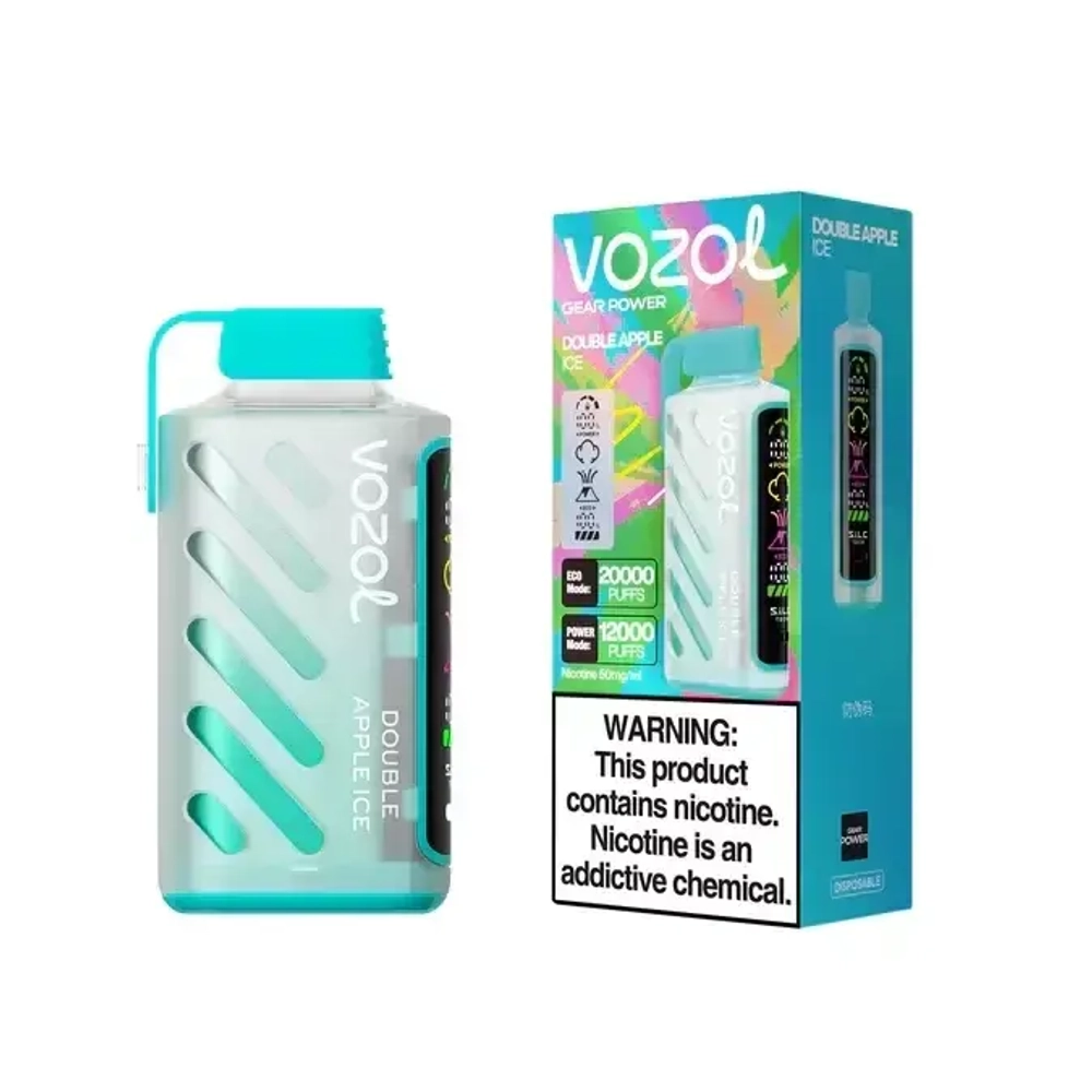 Одноразовый вейп VOZOL Gear Power 20000 с двойной сетчатой спиралью