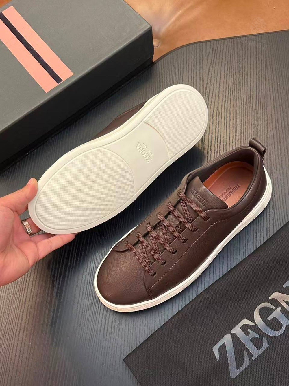 Кеды Zegna