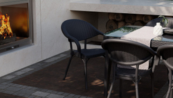 Кресло пластиковое FLASH-R Armchair