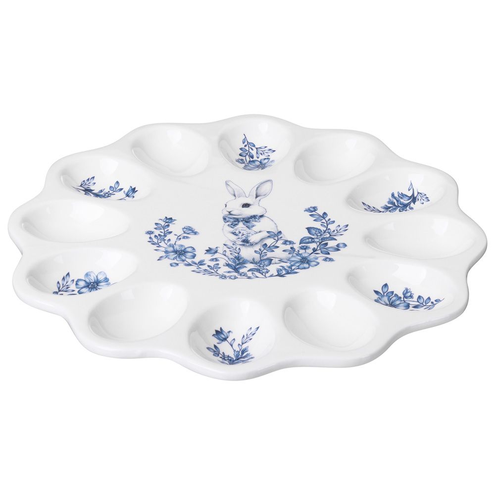 БЛЮДО ДЛЯ 12 ЯИЦ LEFARD "SUNDAY" 27,5*2 СМ