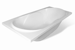 Ванна из литьевого мрамора Эстет Астра 170х80 белая, ФР-00000620