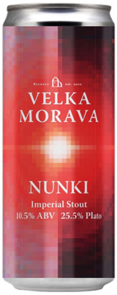 Пиво Велка Морава Нунки / Velka Morava Nunki 0.33 - банка