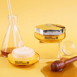 Укрепляющий крем для лица с медом и прополисом FarmStay Real Honey Propolis Cream, 50мл